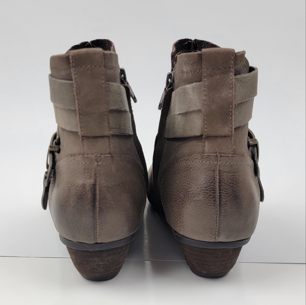 Abeo Nadia Buckle Cut Out Boots 7.5 NEW - Picture 11 of 12